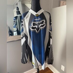 VTG Fox Racing long-sleeve motocross jersey    size XL.